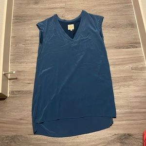 Chaser silk navy dress